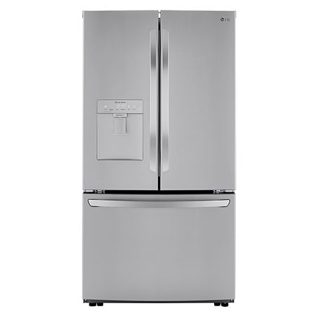 LG 29.6 Cu. Ft. 4-Door French Door Smart Refrigerator with Full