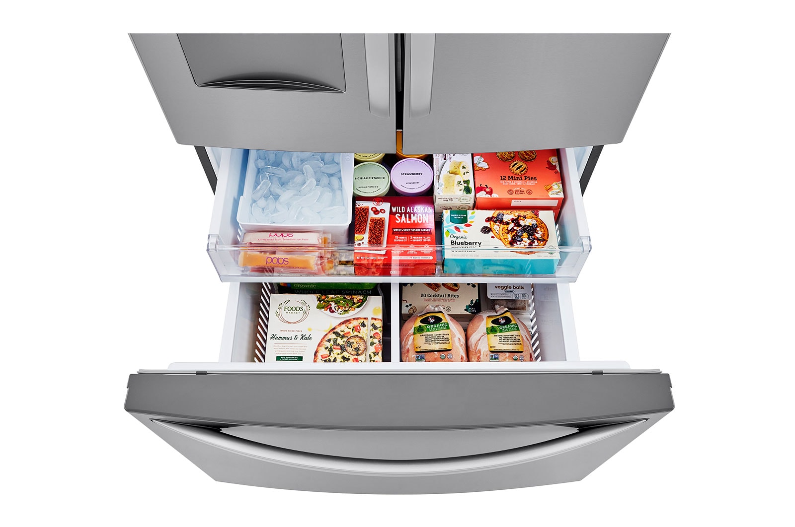 LG 29 cu ft. French Door Refrigerator with Slim Design Water Dispenser