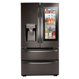 28 cu ft. Smart InstaView® Door-in-Door® Double Freezer Refrigerator with Craft Ice™2