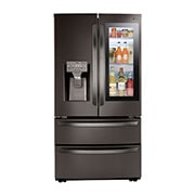 LG 28 cu ft. Smart InstaView® Door-in-Door® Double Freezer Refrigerator with Craft Ice™, LRMVS2806D, thumbnail 1