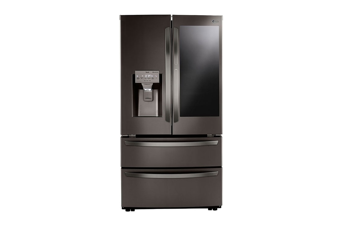 LG 28 cu ft. Smart InstaView® Door-in-Door® Double Freezer Refrigerator with Craft Ice™, LRMVS2806D, thumbnail 4
