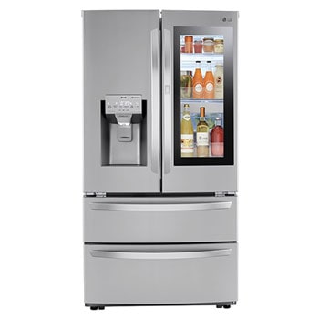 28 cu ft. Smart InstaView® Door-in-Door® Double Freezer Refrigerator with Craft Ice™1