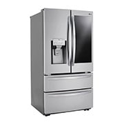 LG 28 cu ft. Smart InstaView® Door-in-Door® Double Freezer Refrigerator with Craft Ice™, LRMVS2806S, thumbnail 2