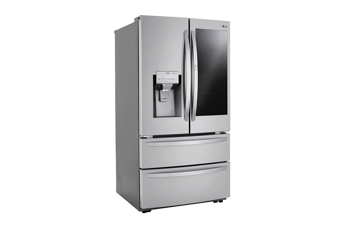 LG 28 cu ft. Smart InstaView® Door-in-Door® Double Freezer Refrigerator with Craft Ice™, LRMVS2806S, thumbnail 2