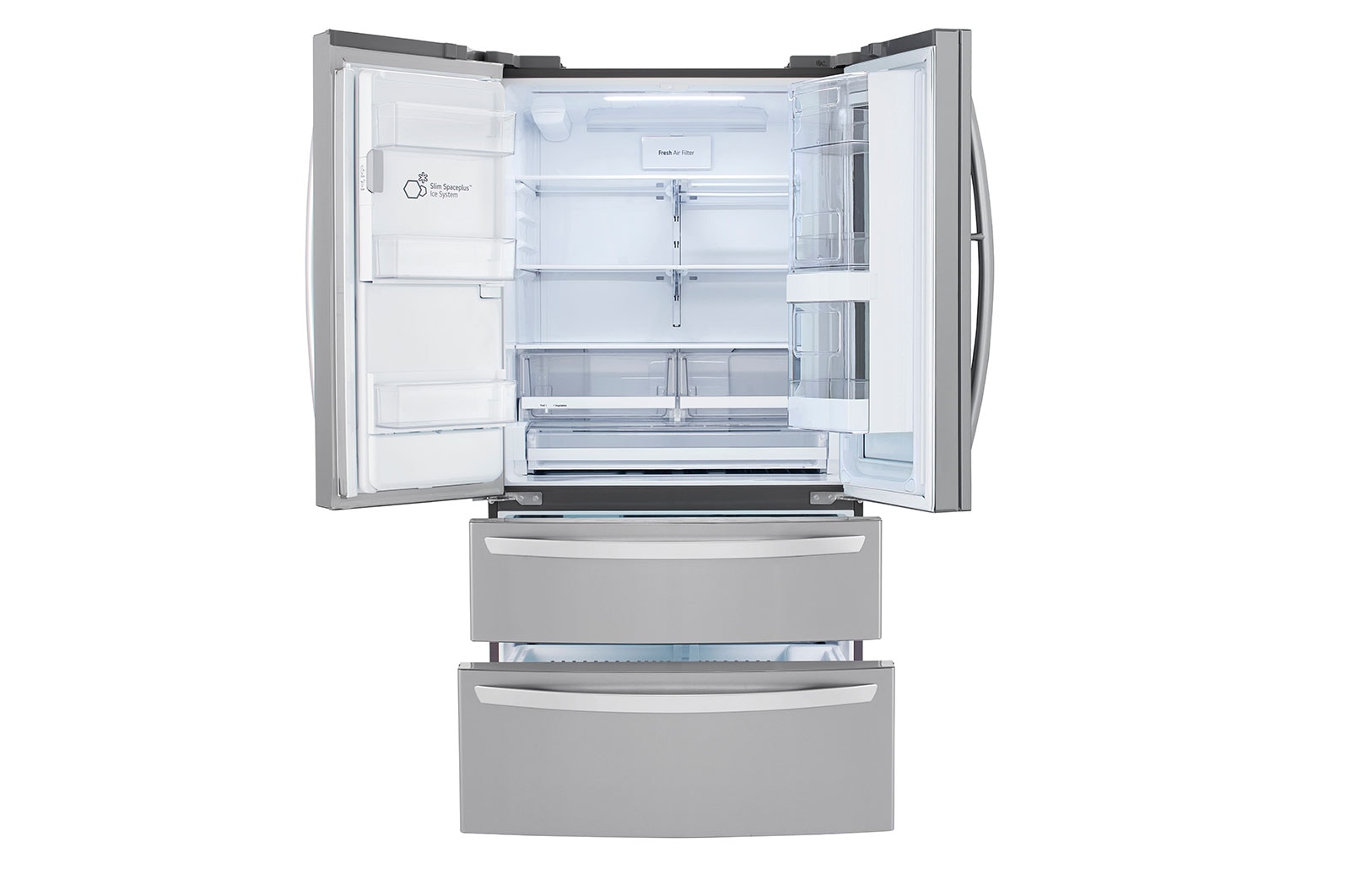 LG 28 cu ft. Smart InstaView® DoorinDoor® Double Freezer Refrigerator