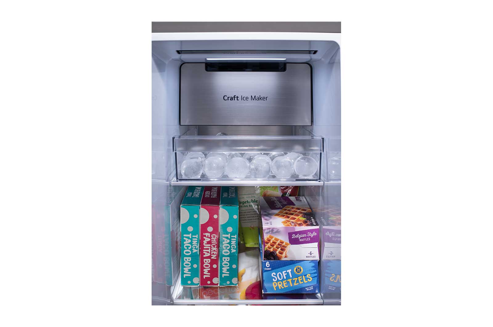 LG 27 cu. ft. SideBySide DoorinDoor® Refrigerator with Craft Ice