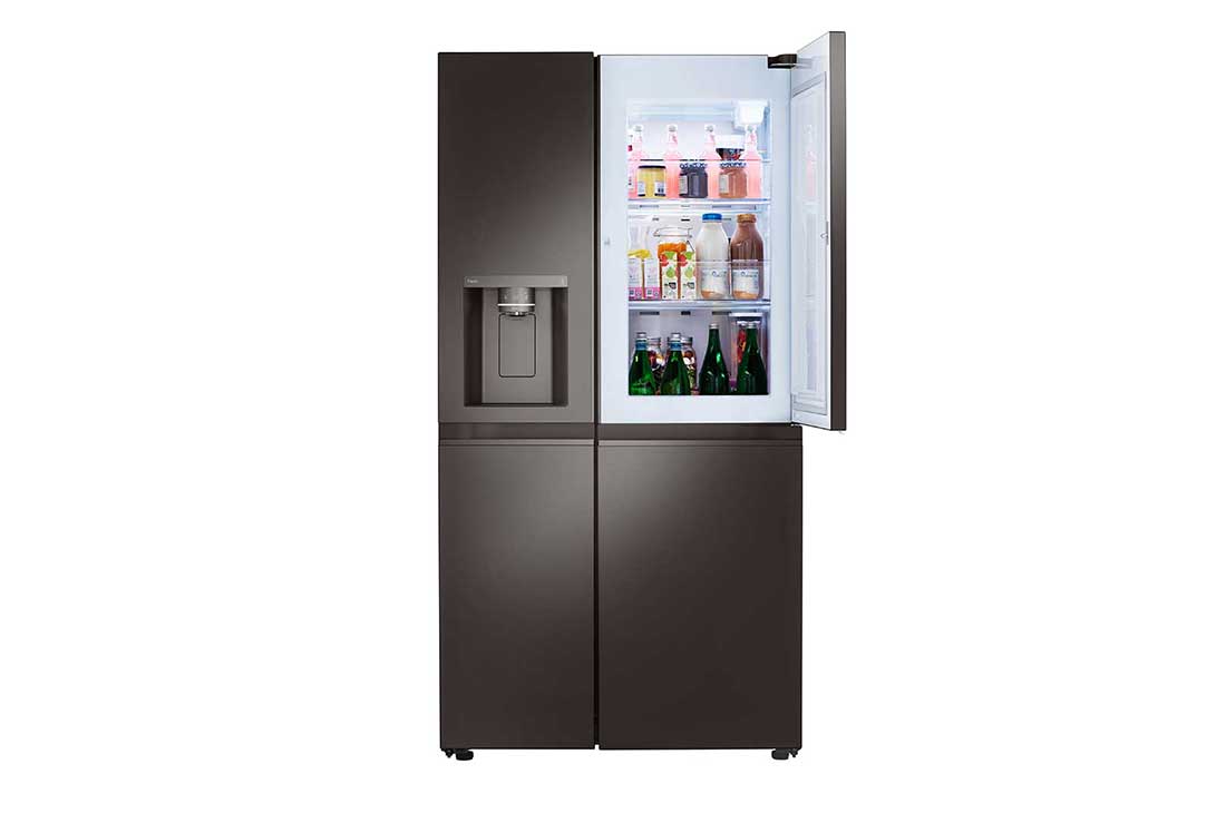 panasonic side by side door fridge