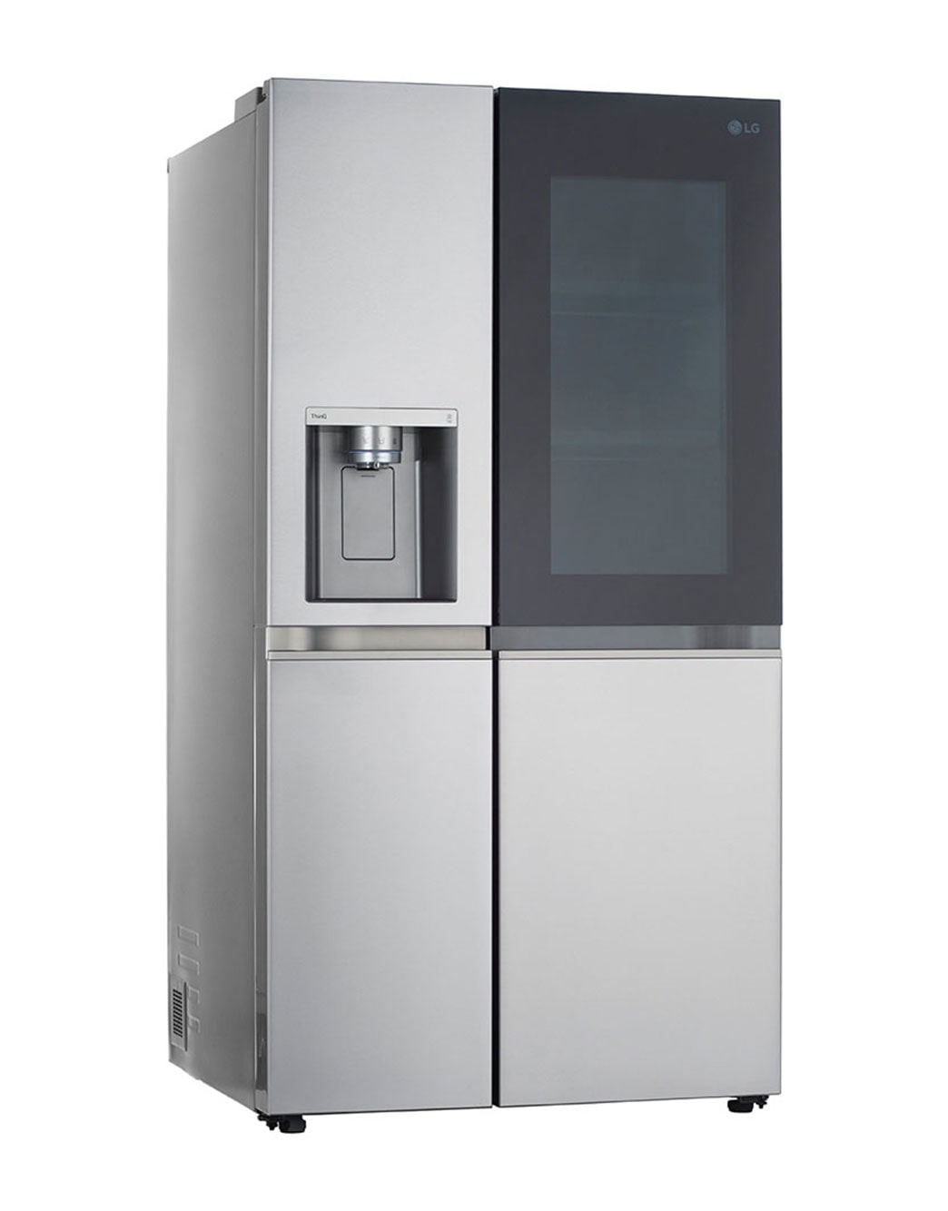 LG LRSOS2706S 27 cu. ft. SideBySide InstaView™ Refrigerator LG USA