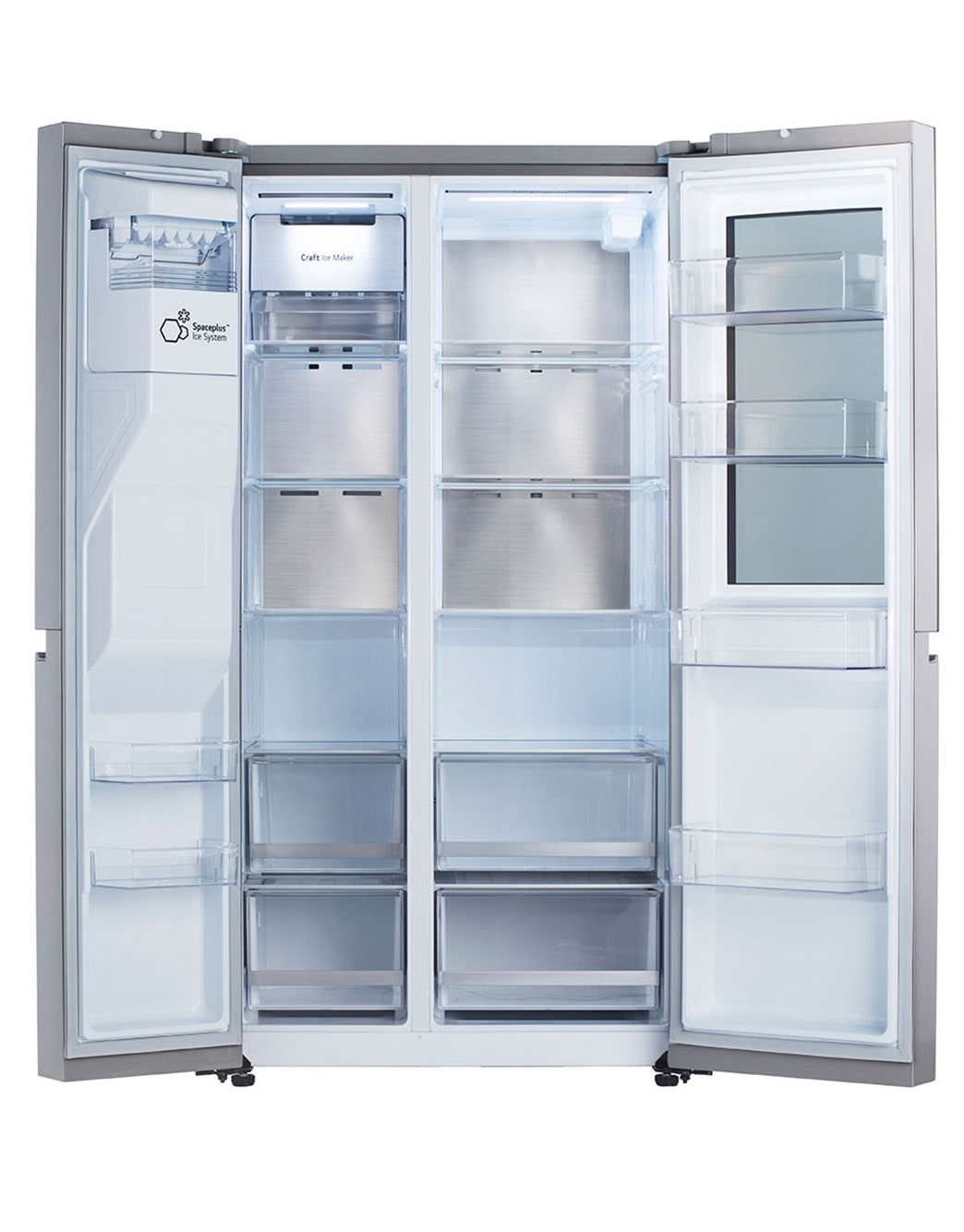 LG 27 cu. ft. SideBySide InstaView™ Refrigerator (LRSOS2706S) LG USA