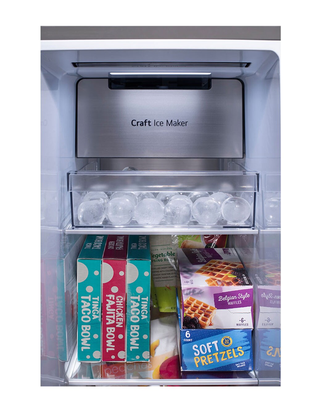 LG 27 cu. ft. SideBySide InstaView™ Refrigerator (LRSOS2706S) LG USA