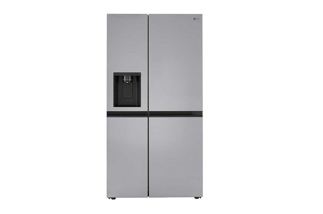 LG 27 Cu. ft. Side-By-Side Refrigerator with Smooth Touch Ice Dispenser - Stainless Steel