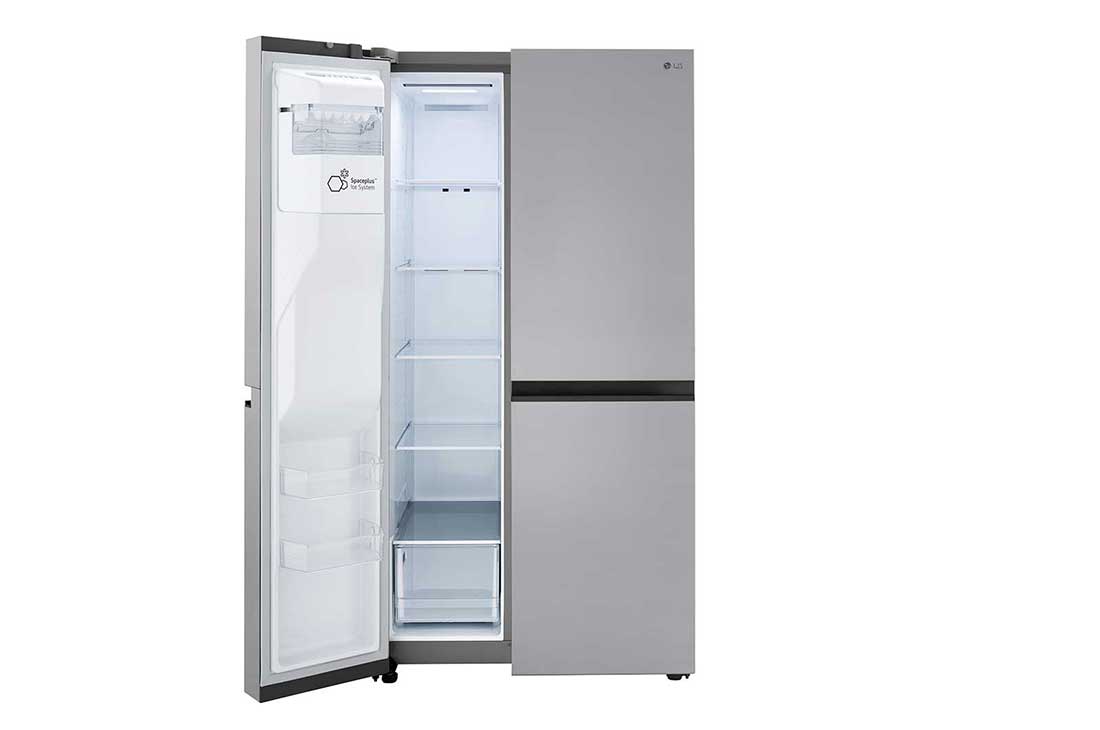 LG 27 cu. ft. Side-by-Side Refrigerator with Smooth Touch Ice Dispenser, LRSXS2706V, thumbnail 6