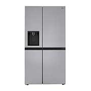 LG 27 cu. ft. Side-by-Side Refrigerator with Smooth Touch Ice Dispenser, LRSXS2706V, thumbnail 1