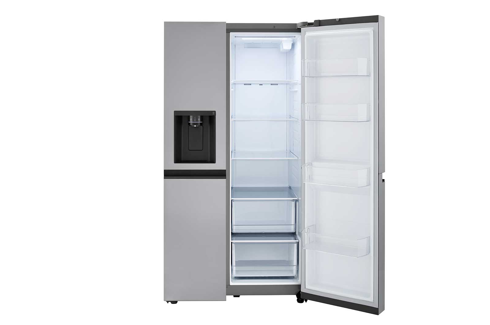 LG 27 cu. ft. SidebySide Refrigerator with Smooth Touch Ice Dispenser