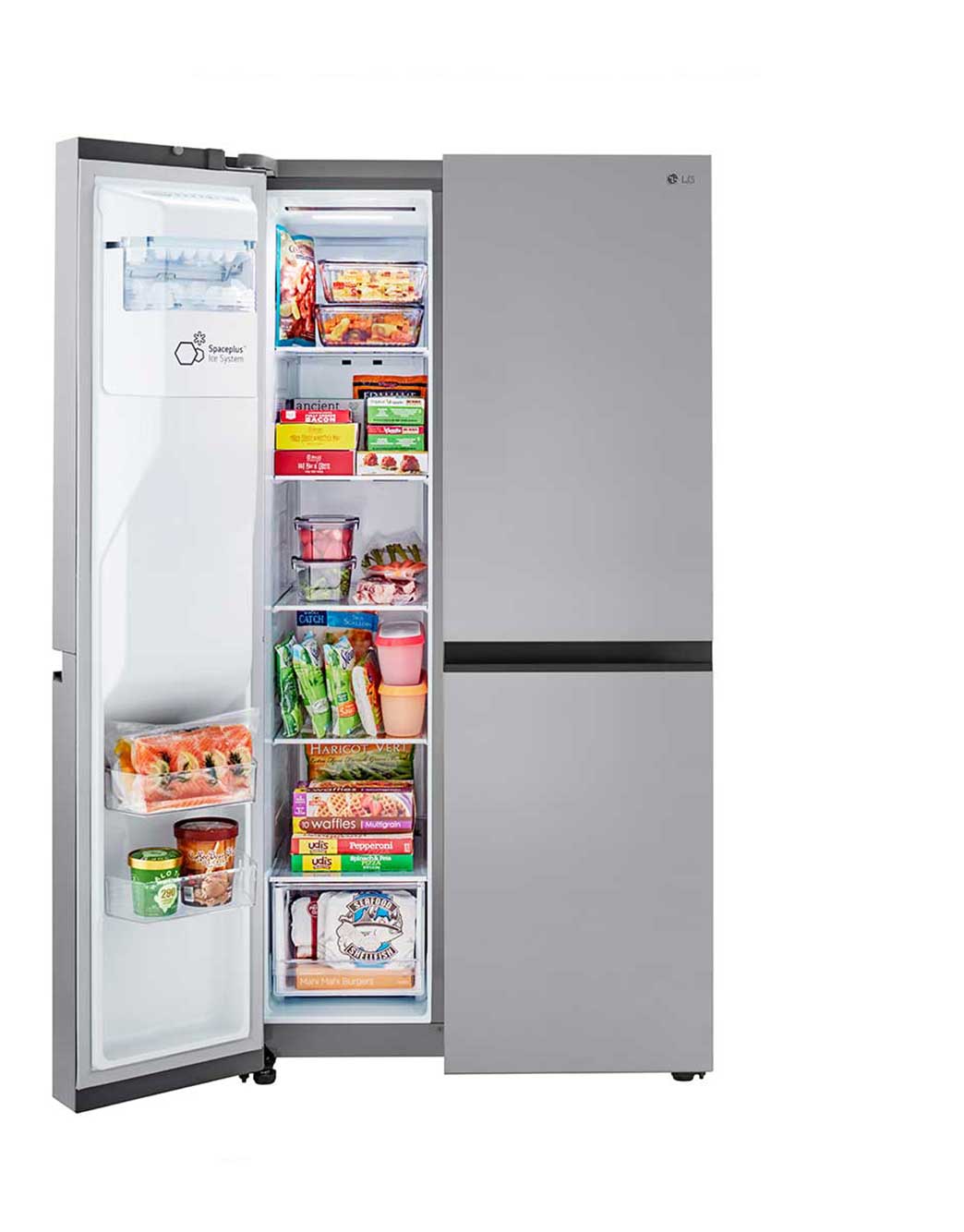 LG 27 cu. ft. SidebySide Refrigerator with Smooth Touch Ice Dispenser (LRSXS2706S) LG USA