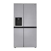 LG 27 cu. ft. Side-by-Side Refrigerator with Smooth Touch Ice Dispenser, LRSXS2706S, thumbnail 1