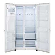LG 27 cu. ft. Side-by-Side Refrigerator with Smooth Touch Ice Dispenser, LRSXS2706W, thumbnail 4
