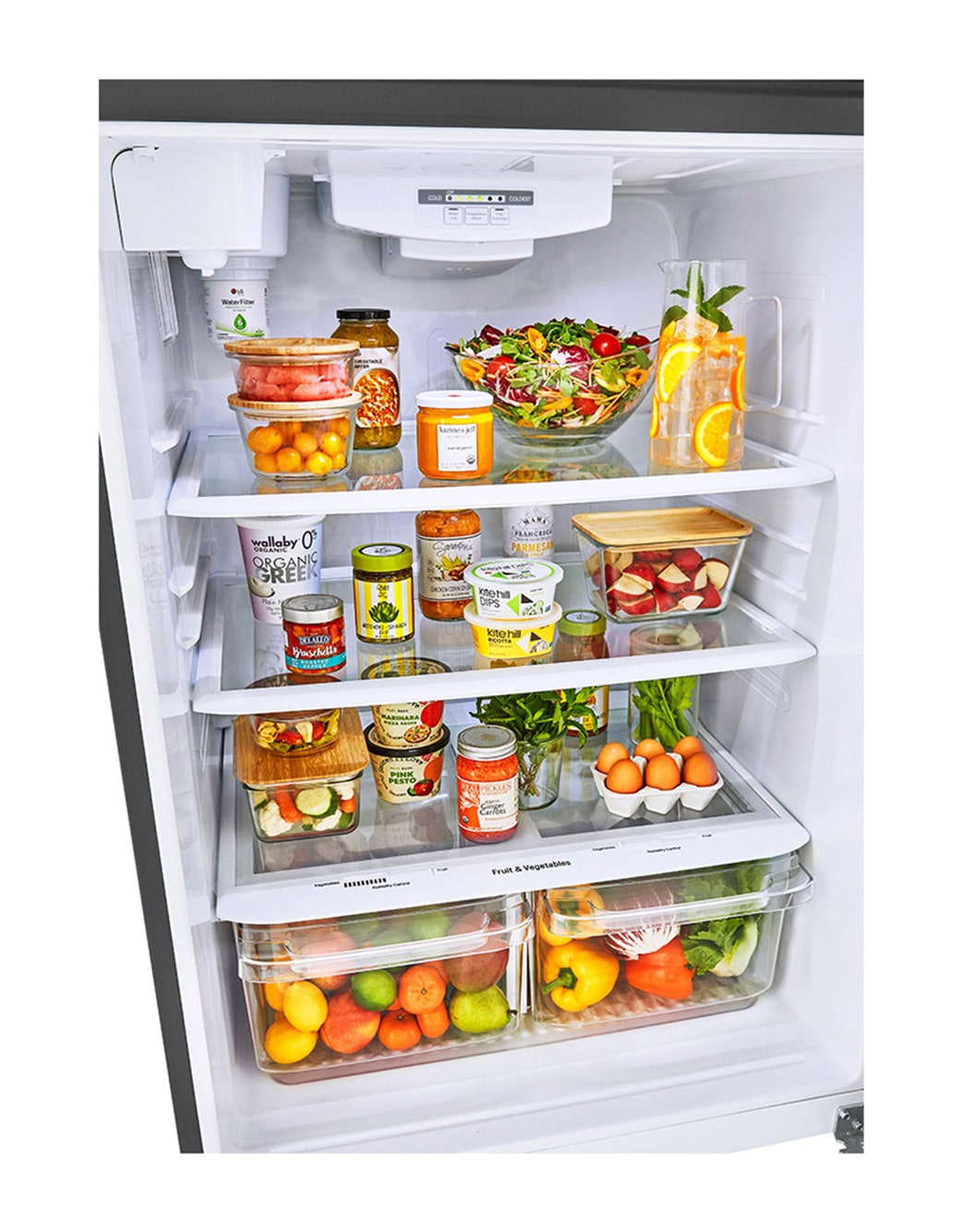 LG 24 cu. ft. Top Freezer Refrigerator (LRTLS2403S) | LG USA