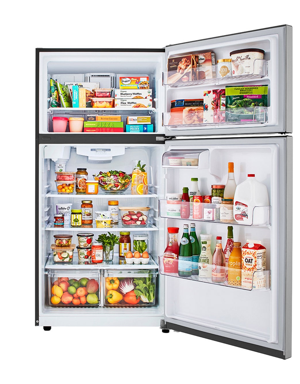 LG 24 cu. ft. Top Freezer Refrigerator (LRTLS2403S) LG USA
