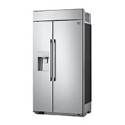 LG STUDIO 26 cu. ft. Smart Side-by-Side Built-In Refrigerator with Ice & Water Dispenser, SRSXB2622S, SRSXB2622S, thumbnail 3