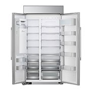 LG STUDIO 26 cu. ft. Smart Side-by-Side Built-In Refrigerator with Ice & Water Dispenser, SRSXB2622S, SRSXB2622S, thumbnail 4