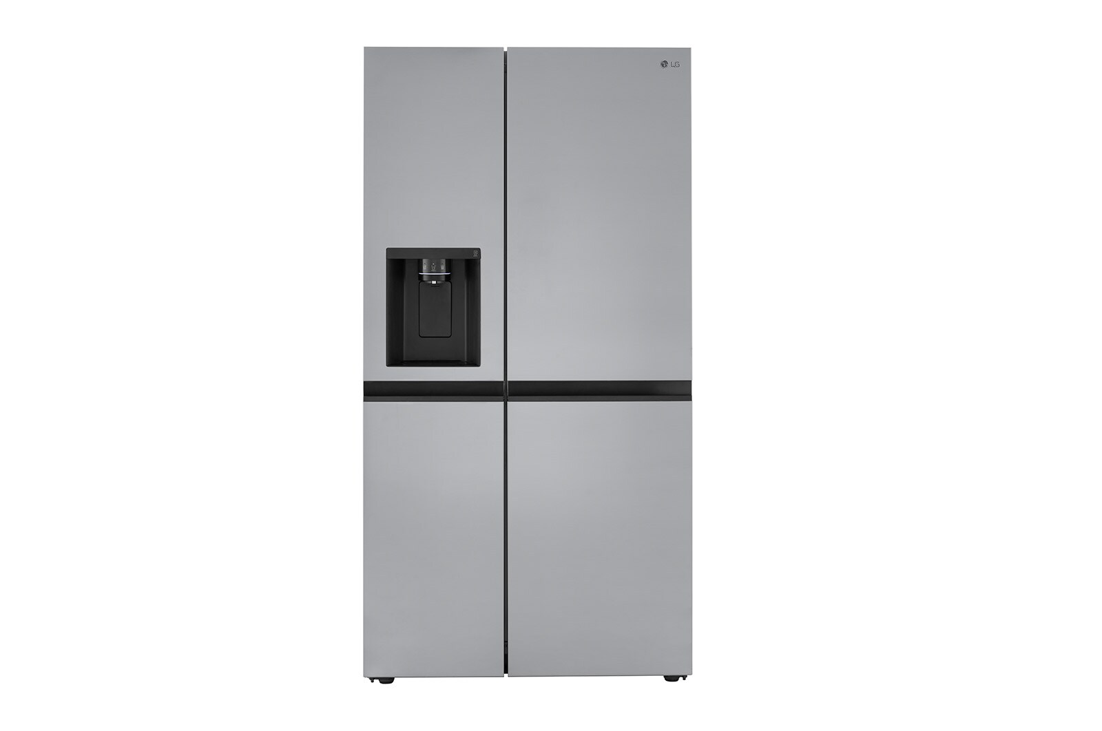 LG 23 cu. ft. SidebySide CounterDepth Refrigerator with Smooth Touch