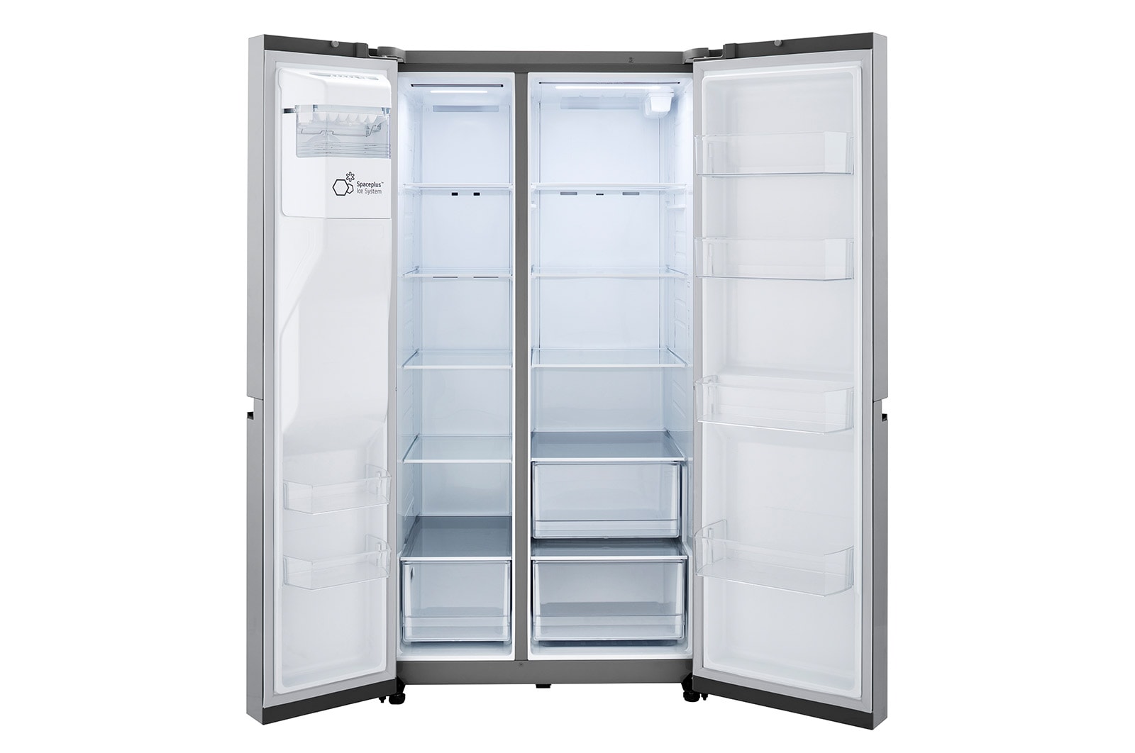 LG 23 cu. ft. SidebySide CounterDepth Refrigerator with Smooth Touch