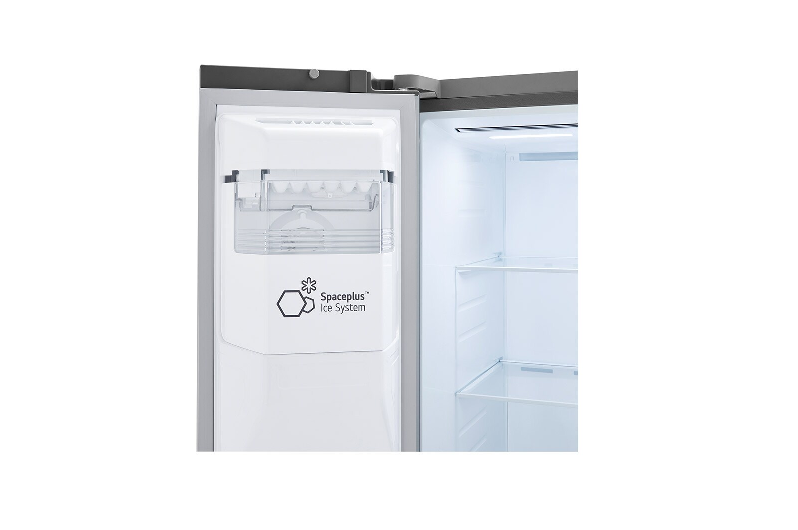 LG 23 cu. ft. SidebySide CounterDepth Refrigerator with Smooth Touch
