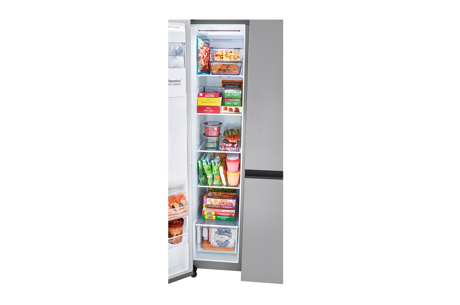 LG 23 cu. ft. SidebySide CounterDepth Refrigerator with Smooth Touch