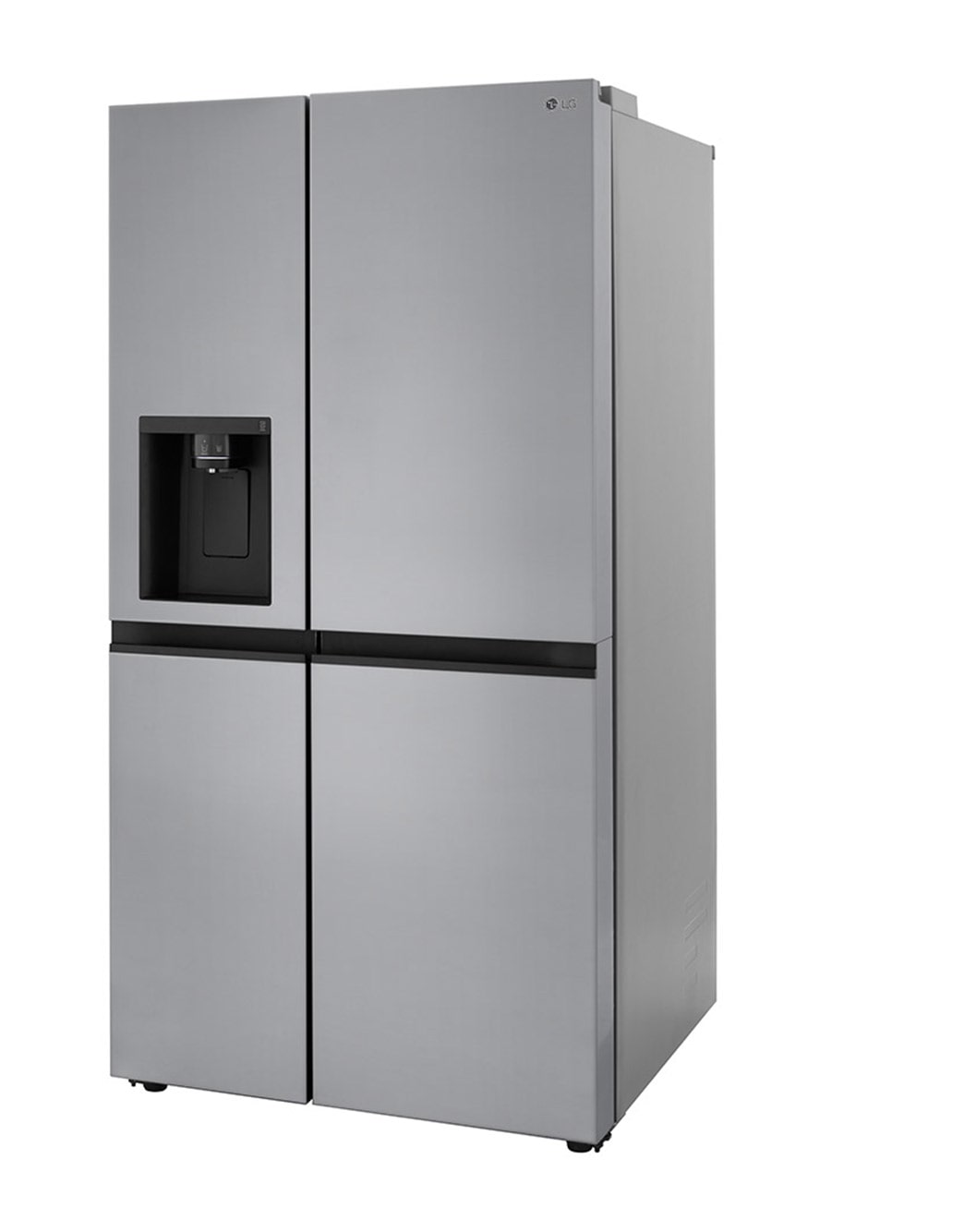 LG 23 cu. ft. SidebySide CounterDepth Refrigerator with Smooth Touch