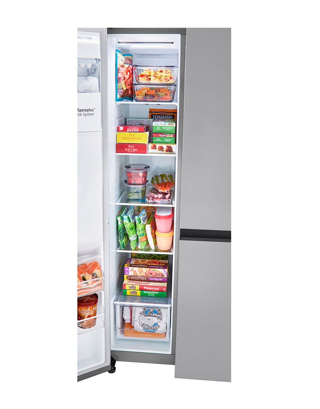 LG 23 cu. ft. SidebySide CounterDepth Refrigerator with Smooth Touch