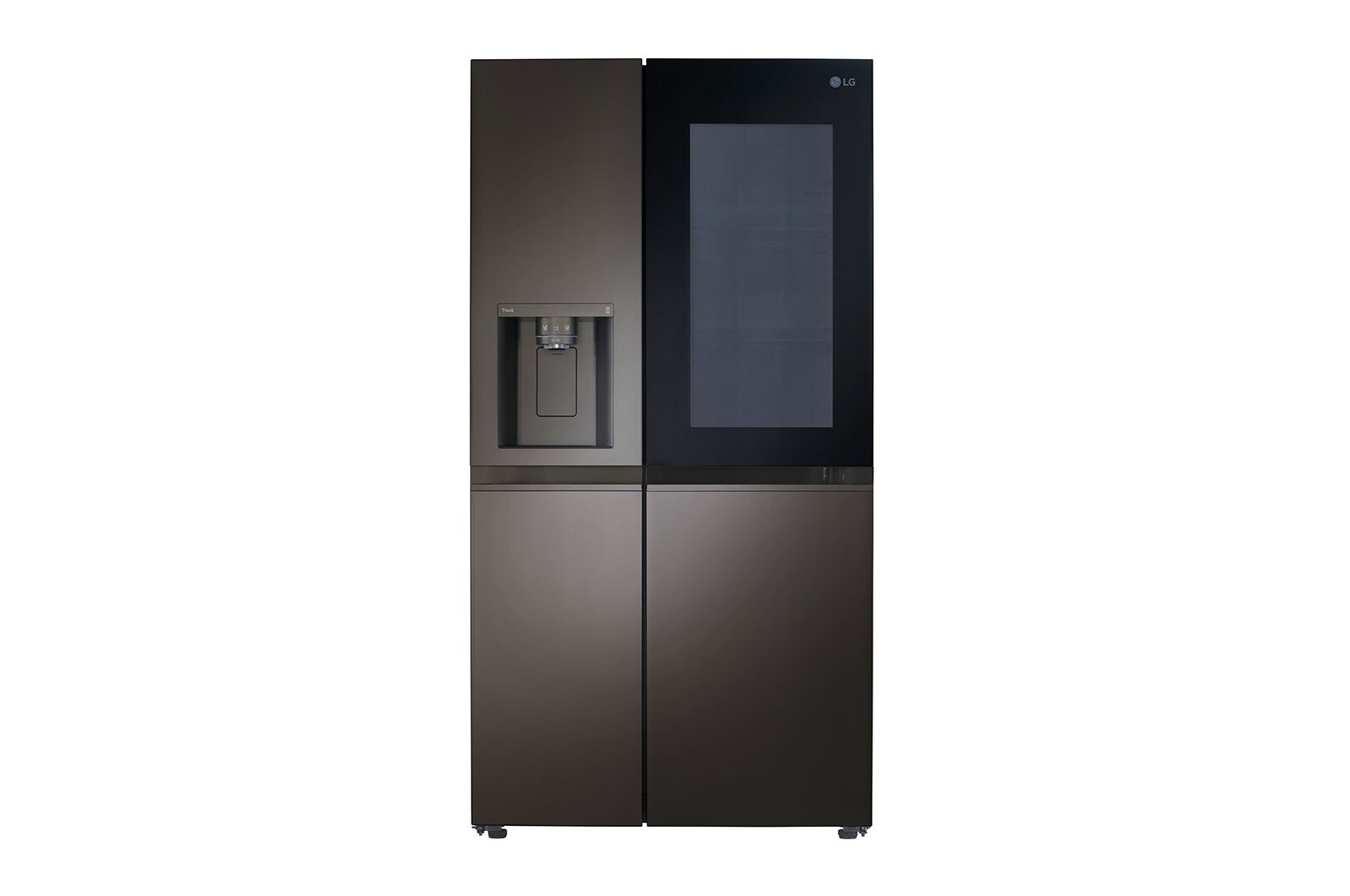 LG 23 cu. Ft. SideBySide CounterDepth InstaView® Refrigerator with