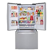 LG 25 cu. ft. Smart French Door Refrigerator with Craft Ice™, LRFXS2513S, LRFXS2513S, thumbnail 3