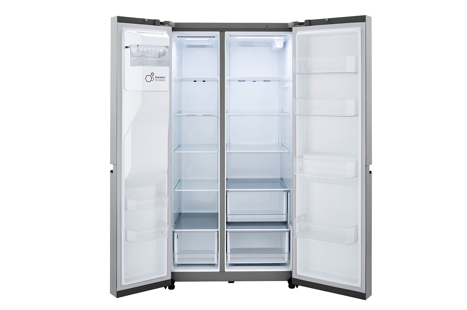 LG 23 cu. ft. SidebySide CounterDepth Refrigerator with Smooth Touch