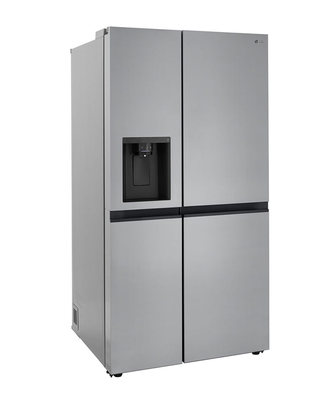 LG 23 cu. ft. SidebySide CounterDepth Refrigerator with Smooth Touch Dispenser (LRSXC2306V