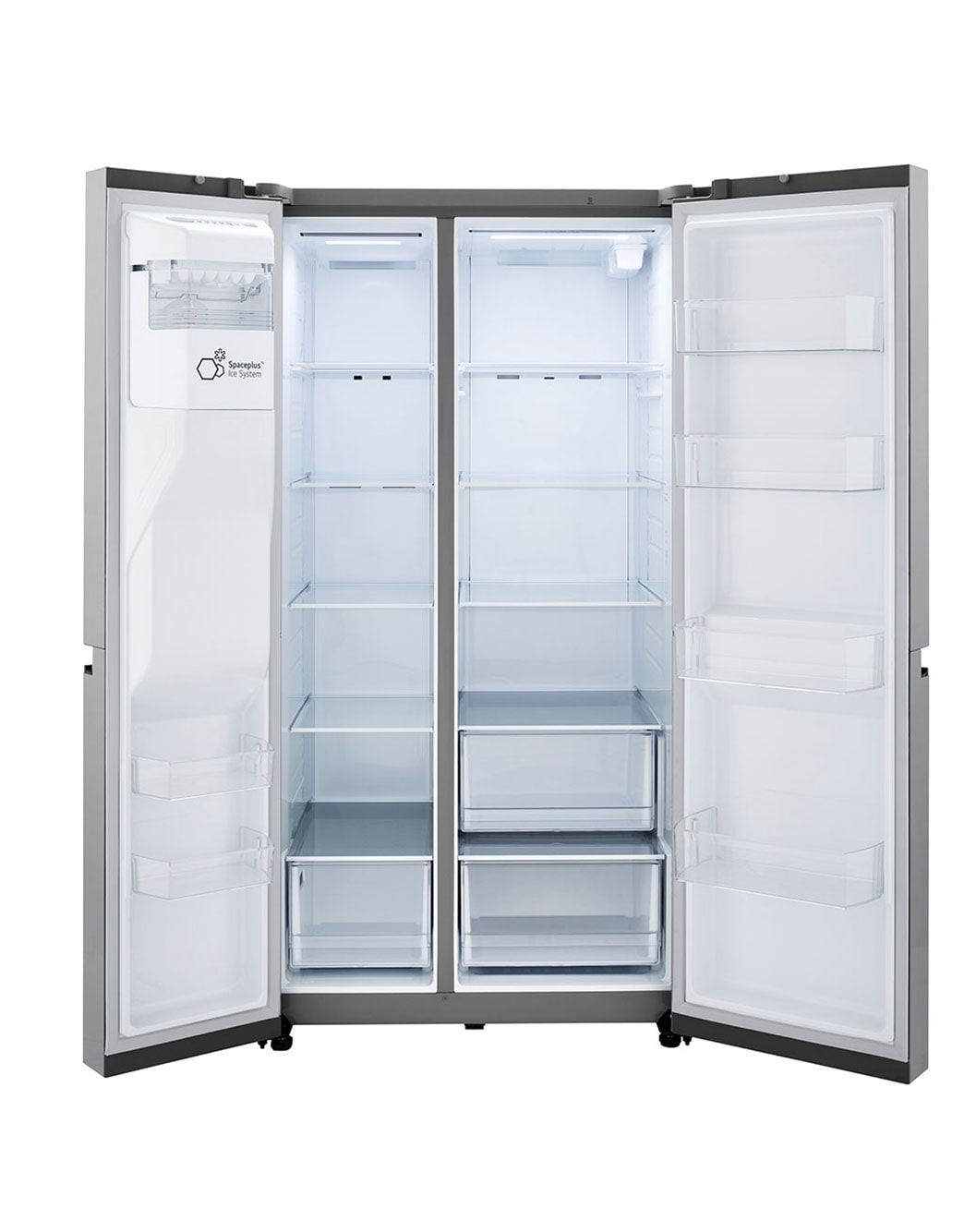 LG 23 cu. ft. SidebySide CounterDepth Refrigerator with Smooth Touch