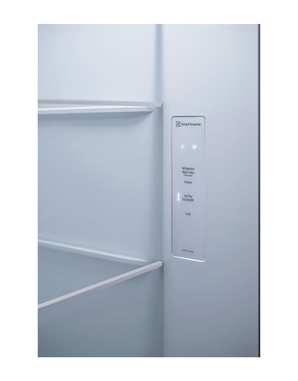 LG 23 cu. ft. SidebySide CounterDepth Refrigerator with Smooth Touch
