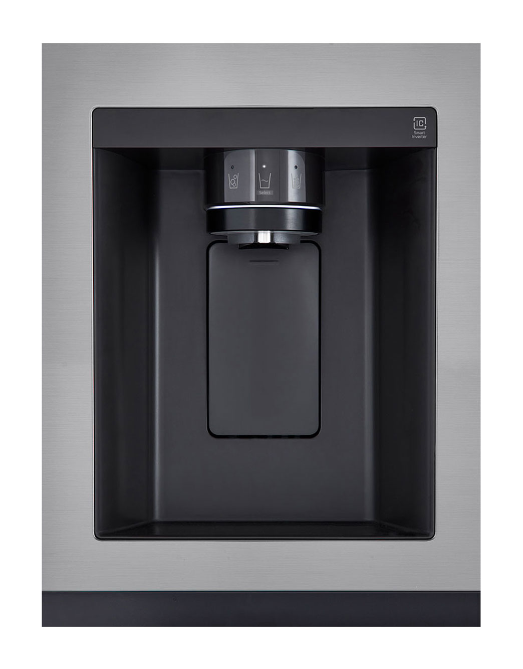 LG 23 cu. ft. SidebySide CounterDepth Refrigerator with Smooth Touch