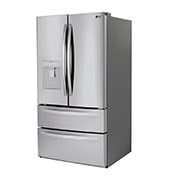 LG  29 cu. ft. French Door Refrigerator with Slim Design Water Dispenser, LRMWS2906S, thumbnail 3