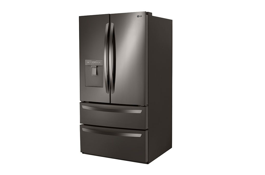 LG  29 cu. ft. French Door Refrigerator with Slim Design Water Dispenser, LRMWS2906D, thumbnail 3