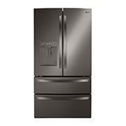 LG  29 cu. ft. French Door Refrigerator with Slim Design Water Dispenser, LRMWS2906D, thumbnail 1