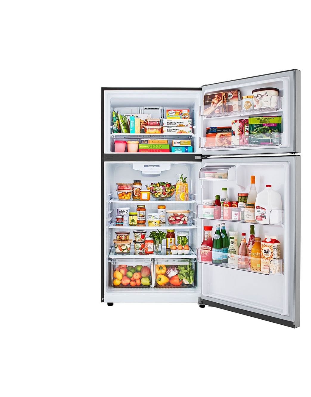 LG 24 cu. ft. Top Freezer Refrigerator (LHTNS2403S) LG USA