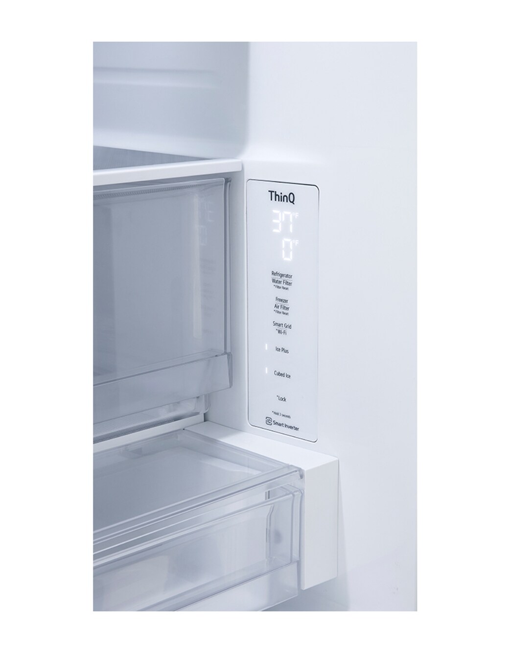 LG 27 cu. ft. Smart InstaView® CounterDepth Max French Door