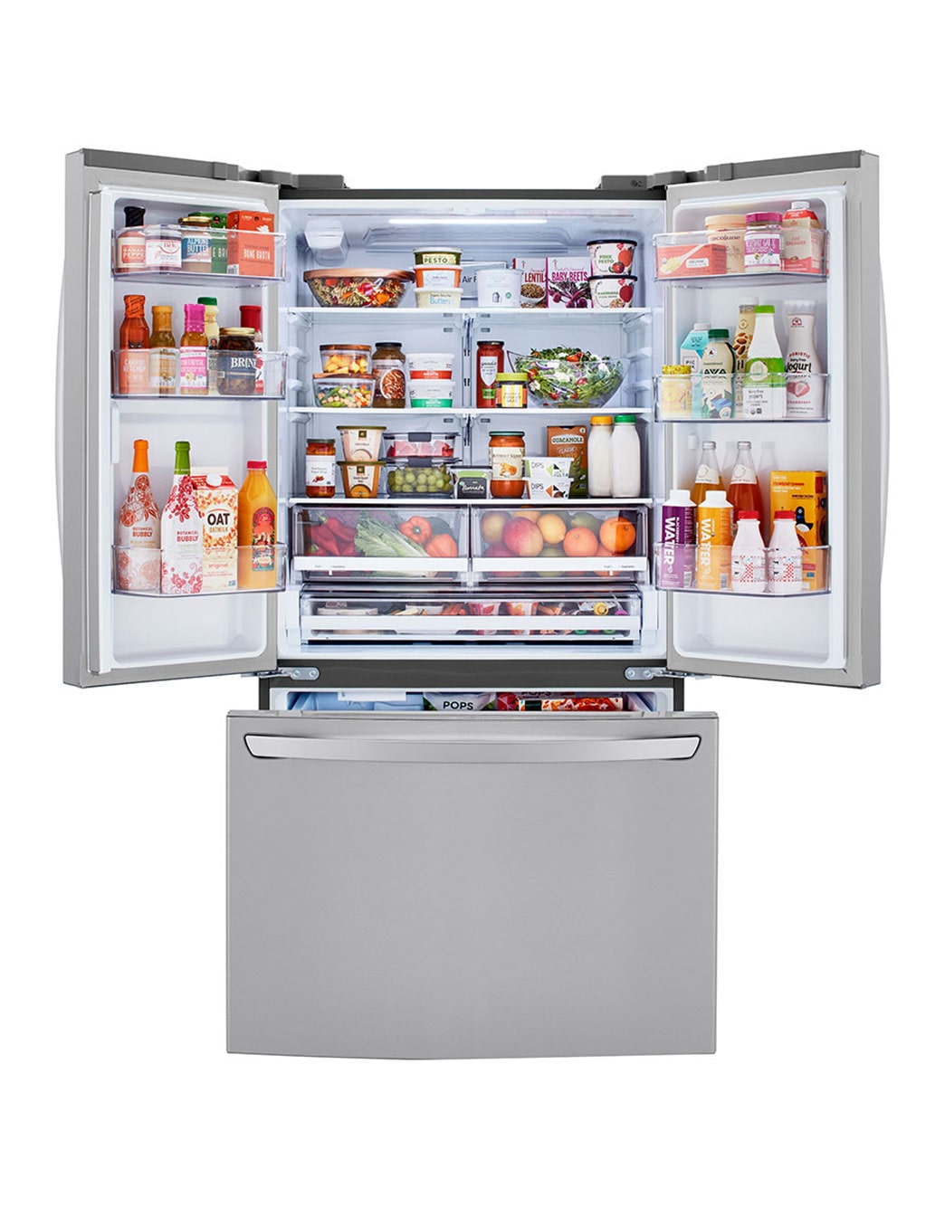 LG 29 cu. ft. Smart French Door Refrigerator (LRFCS29D6S) LG USA