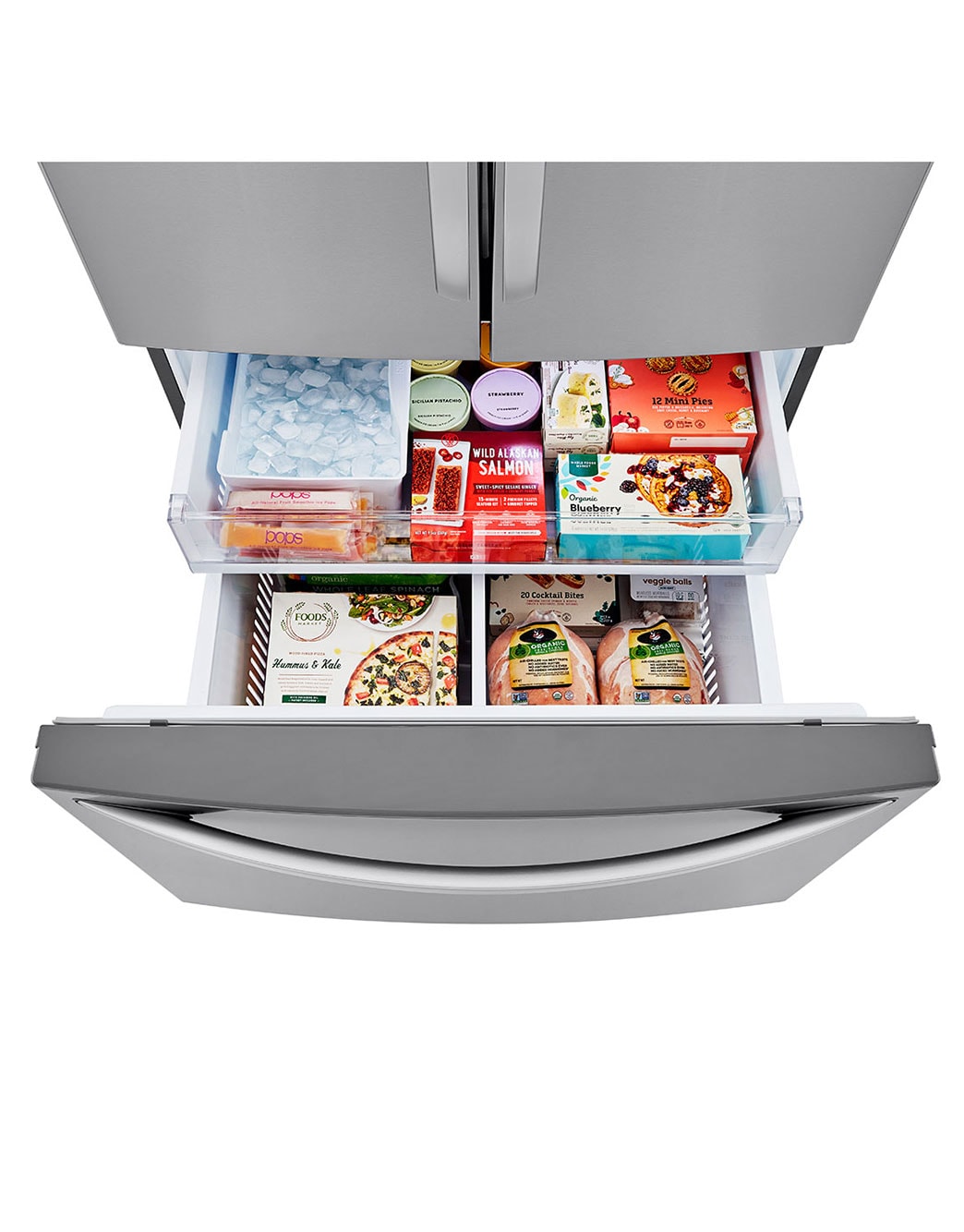 LG 29 cu. ft. Smart French Door Refrigerator (LRFCS29D6S) LG USA