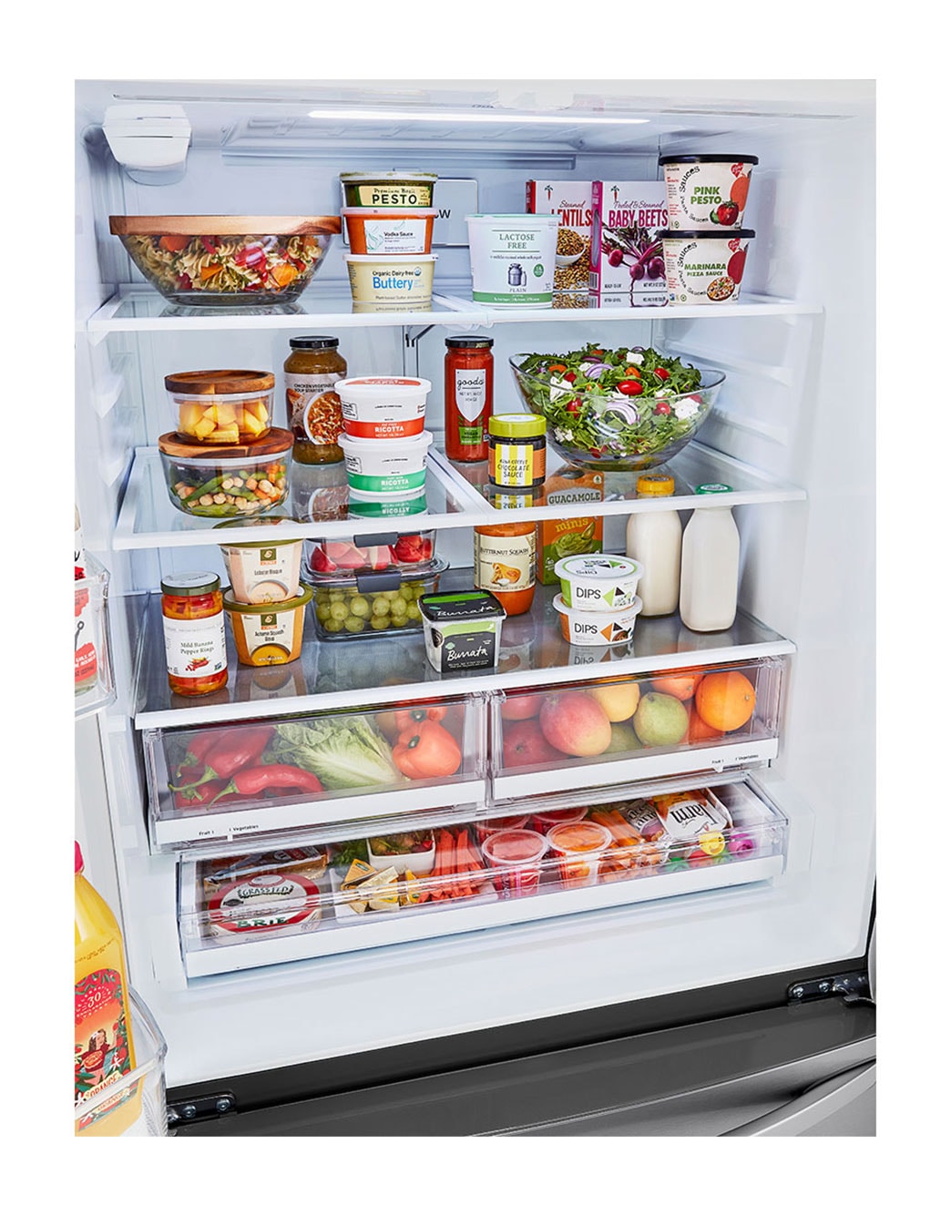 LG 29 cu. ft. Smart French Door Refrigerator (LRFCS29D6S) LG USA