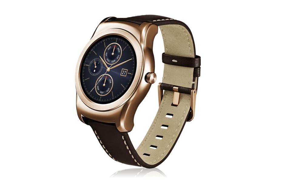lg watch urbane gold