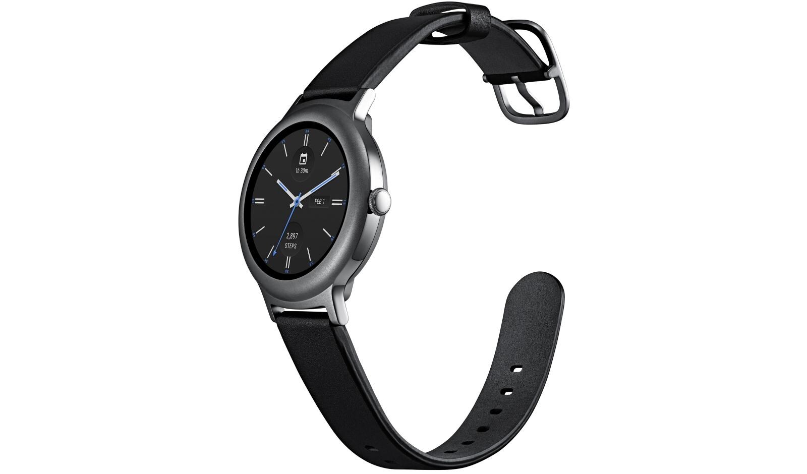 lg watch style titanium