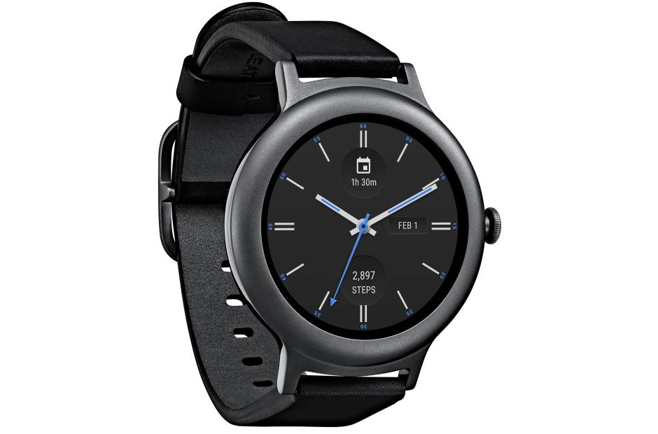 Melancholie Etna Caroline LG Smart Watch Style in Titanium (W270) | LG USA