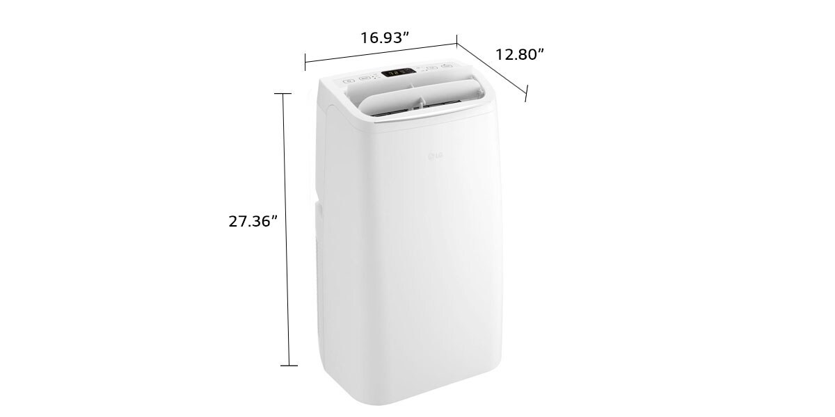 LG LP1018WNR 10,000 BTU Portable Air Conditioner LG USA